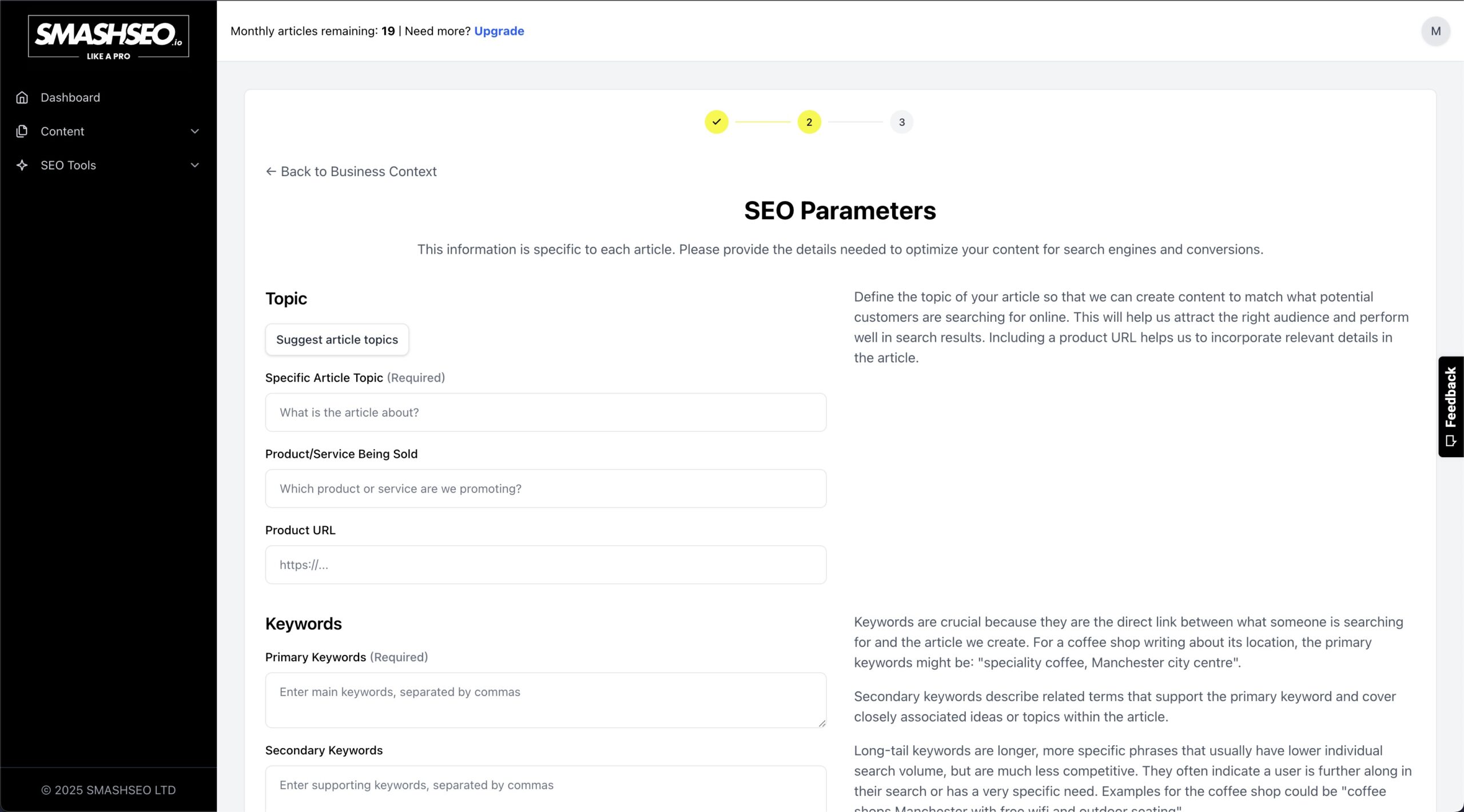 SmashSEO SEO Builder