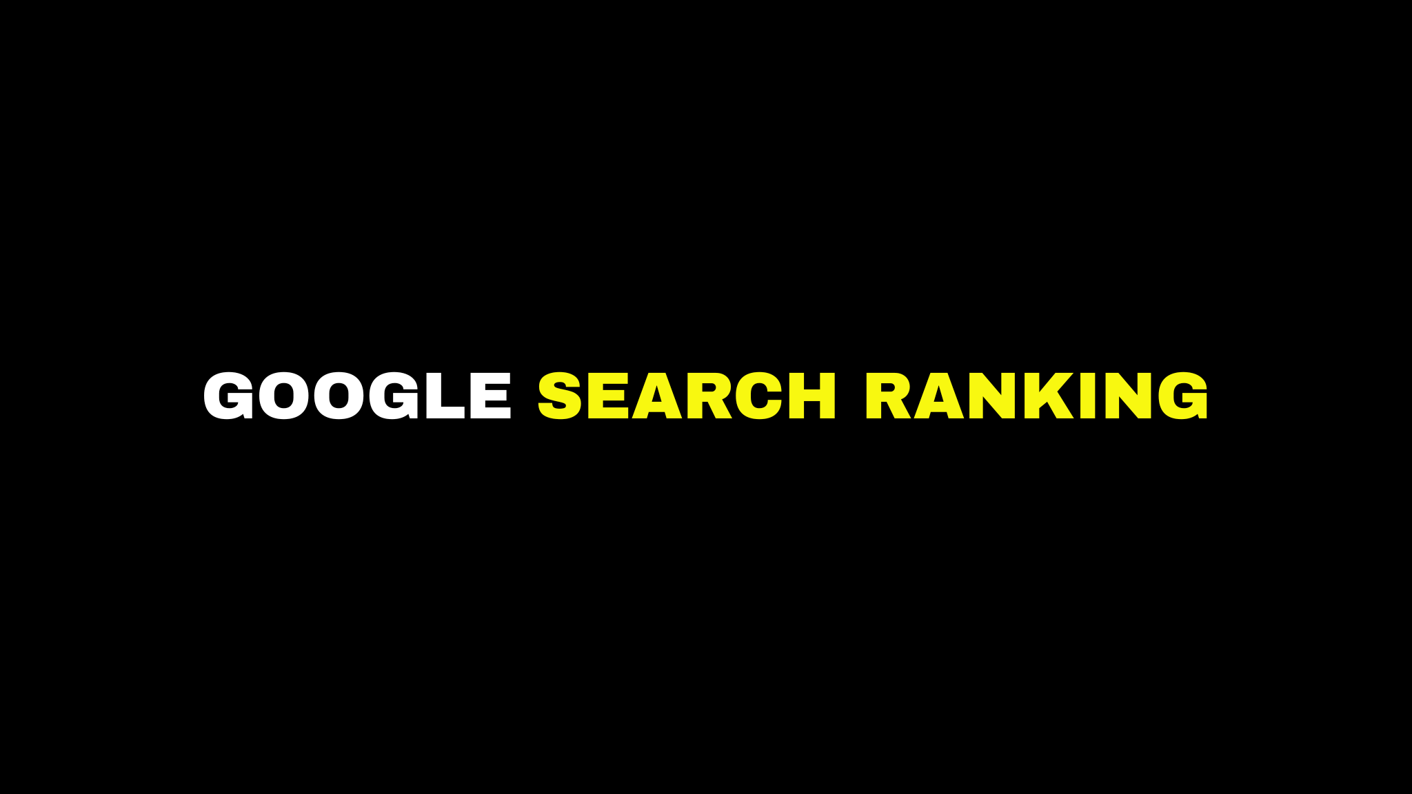 How SEO Works with Google Search Ranking